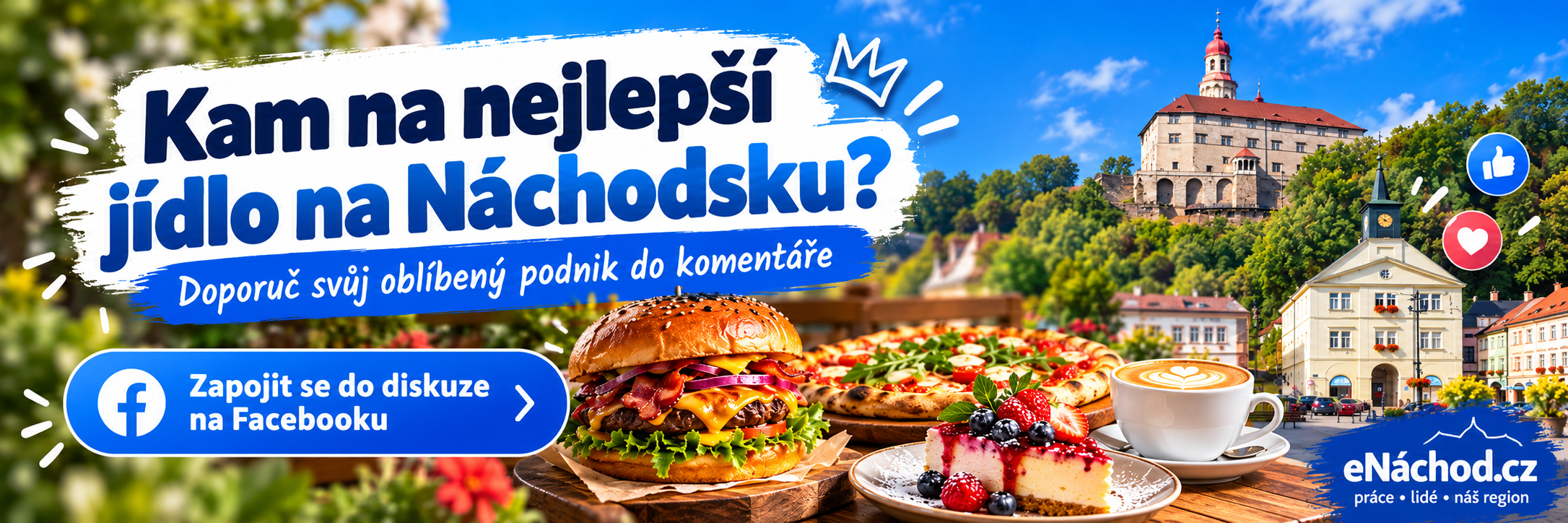 Kdo podle vás zaslouží titul „Tady se na Náchodsku opravdu dobře najíte“?