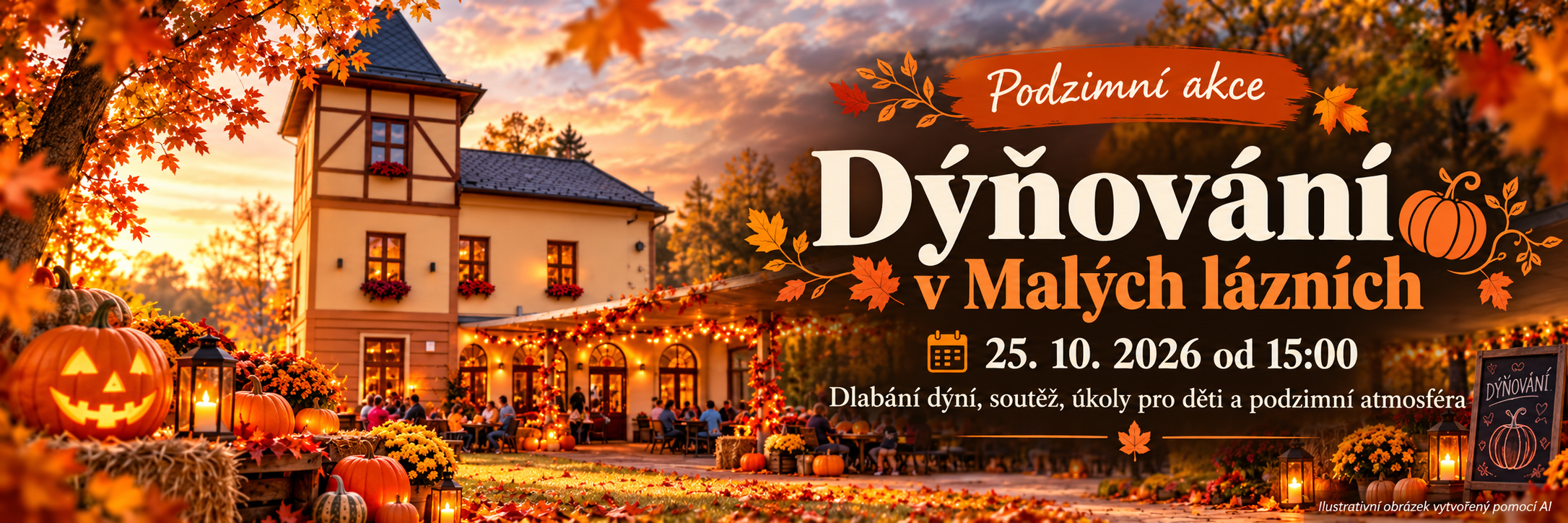 Dýňování v Malých lázních